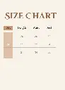 Brown Warm Minimalist Size Chart Instagram Post.webp